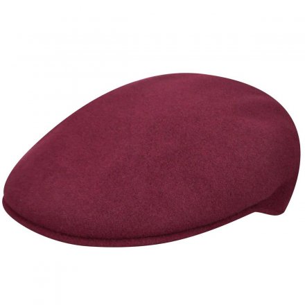 Flat cap - Kangol Wool 504 (cranberry)