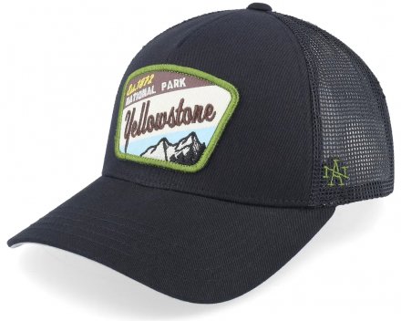 Cap - American Needle Yellowstone Valin (zwart)