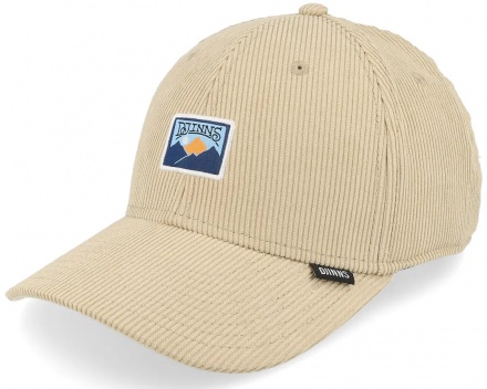 Kap - Djinns 6 Panel TrueFit Corduroy Cap Mountains (beige)