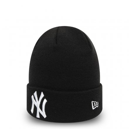Muts - New Era New Cuff Knit Beanie New York Yankees (Zwart)