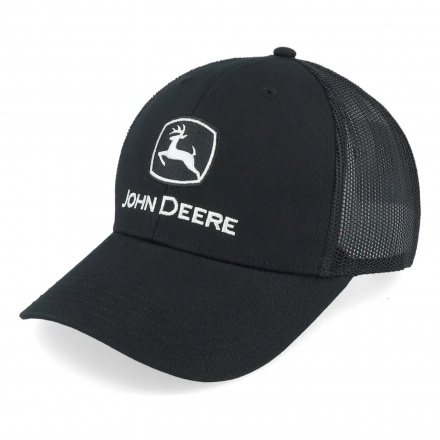 Kap - John Deere Current JD TM Embroidery Trucker (zwart)