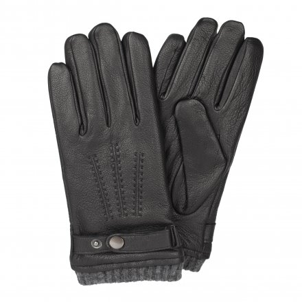 Handschoenen - HK Men's Leather Glove (Zwart)