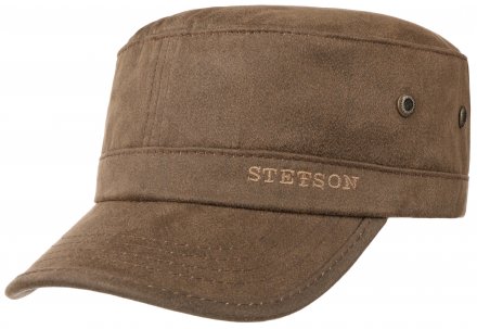 Flat cap - Stetson Stampton Army Cap (bruin)