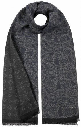 Sjaals - Stetson Scarf Jaquard Stamps