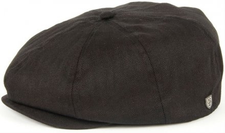 Flat cap - Brixton Brood (zwart)