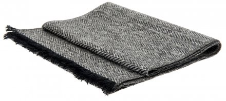 Sjaal - CTH Ericson Edgar Harris Tweed Scarf (zwart)