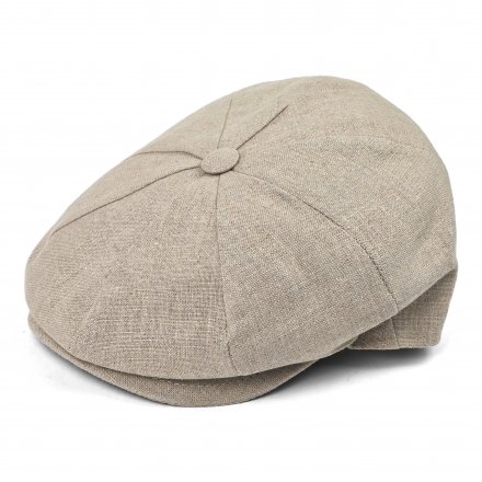 Flat cap - Gårda Vero Linen Newsboy Cap (natuur)
