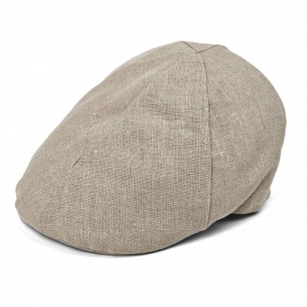 Flat cap - Gårda Tallone Linen Flat Cap (natuur)