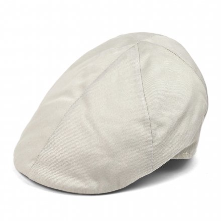 Flat cap - Gårda Tallone Linen Flat Cap (wit)