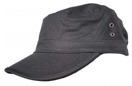 Flat cap - Gårda Army Cap (zwart)