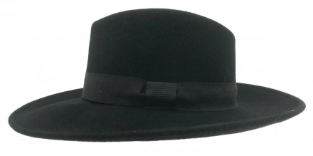 Hoeden - Gårda Napoli Fedora Wool Hat (zwart)