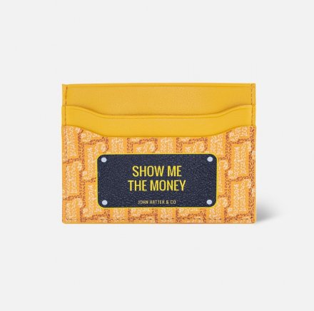 Kaarthouder - John Hatter - Show Me The Money (geel)