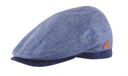 Flat cap - MJM Jordan Silk (blauw)