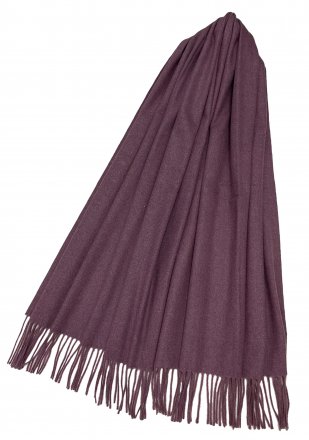 Sjaals - Gårda Soft Wool Blanket Wrap Scarf (Lavender)