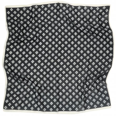 Sjaaltje - Gårda Carouge Satin Scarf (zwart)
