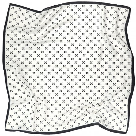 Sjaaltje - Gårda Carouge Satin Scarf (wit)