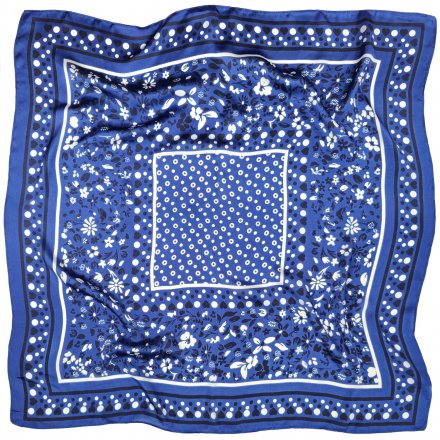 Sjaaltje - Gårda Comino Satin Scarf (blauw)