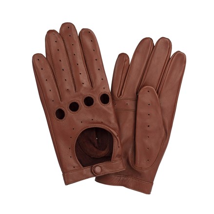 Handschoenen - HK Men's Driving glove Hairsheep (Cognac)