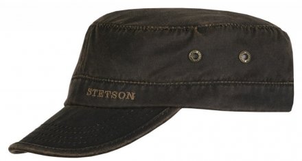 Flat cap - Stetson Army Cap (bruin)