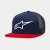 Caps - Alpinestars Corp Trucker Cap (blauw/rood)