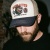 Kap - Black River Gambler Cotton Cap (gebroken wit/beige/marineblauw)