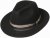 Hoeden - Gårda Montefalco Fedora Wool Hat (zwart)