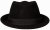 Hoeden - Gårda Padua Trilby Wool Hat (zwart)