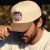 Kap - Black River Charleston Cotton Snapback (gebroken wit/khaki)
