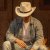 Hoeden - Gårda Santaquin Crushable Wool felt Western hat (wit)