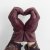 Handschoenen - HK Women's Hairsheep Leather Glove with Wool Lining (Zwart)