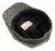 Flat cap - CTH Ericson Alan Sr. Harris Tweed (zwart)