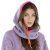 Bivakmuts - Gårda Chamonix Balaclava (paars/roze/oranje)