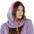 Bivakmuts - Gårda Chamonix Balaclava (paars/roze/oranje)
