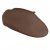 Baret - Gårda Annecy Wool Beret (bruin)