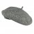 Baret - Gårda Annecy Wool Beret (donkergrijs)