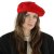 Baret - Gårda Annecy Wool Beret (rood)
