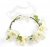 Bloemenkrans - Gårda Liana Flowerband (wit)