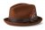 Hoeden - Brixton x Fender Mustang Fedora (mocha)