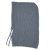 Bivakmuts - Gårda Vilhelmina Knitted Balaclava (donkergrijs)