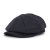 Flat cap - Gårda Clarkston Newsboy (zwart)