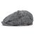 Flat cap - Gårda Lanark Newsboy (zwart/wit)