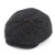 Flat cap - Gårda Premium Consett Wool Newsboy (zwart)