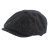 Flat cap - Gårda Premium Consett Wool Newsboy (zwart)
