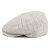Flat cap - Gårda Crispin Striped Newsboy (greige)