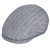 Flat cap - Gårda Edington Striped Sixpence (blauw)