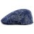 Flat cap - Gårda Phineas Floral Sixpence (blauw)