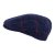 Flat cap - Gårda Premium Warrington Wool Sixpence (blauw)