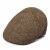 Flat Cap - Gårda Tallone Linen Flat Cap (bruin)