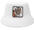 Hoeden - Gårda Tiger Bucket Hat (wit)