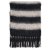 Sjaals - Gårda Dinibor Striped Scarf (grijs/zwart)